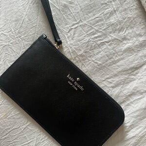 Kate Spade Black Wristlet